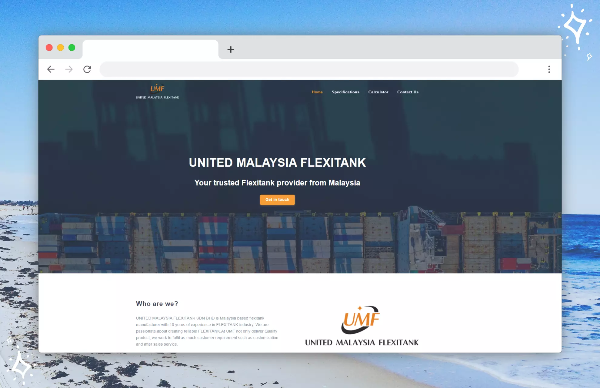 United Malaysia Flexitank project screenshot